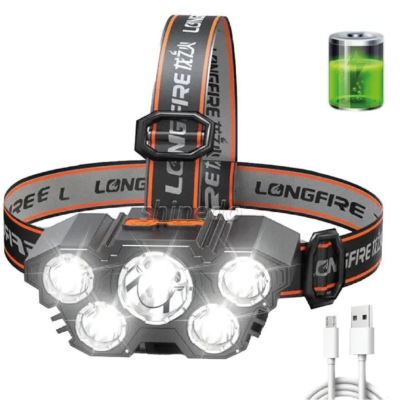 Linterna Recargable 5 LED  HK-98