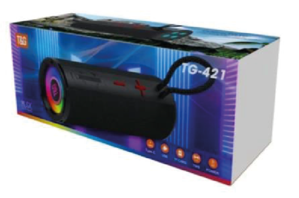 Radio Parlante USB/  TF/BT/FM  TG-421 - Imagen 2