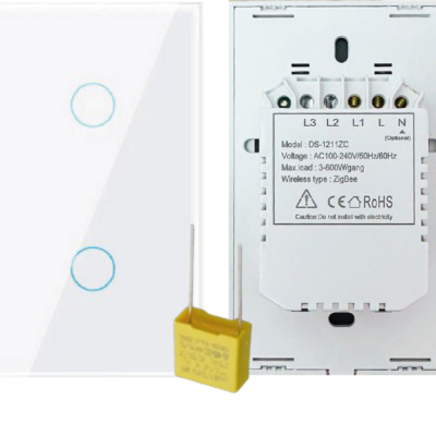 Interruptor DS212  2 botones ZIGBEE