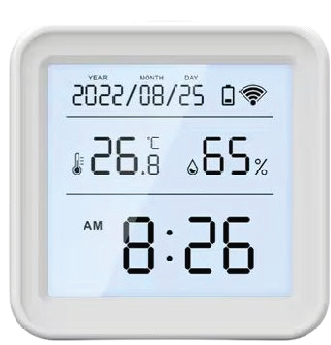 Sensor de Temperatura Y Humedad WIFI tuya