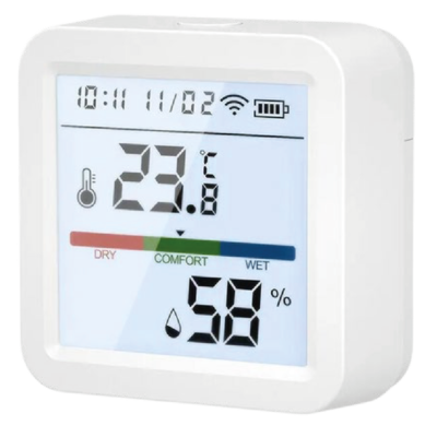 Sensor de Temperatura Y Humedad ZIGBEE tuya