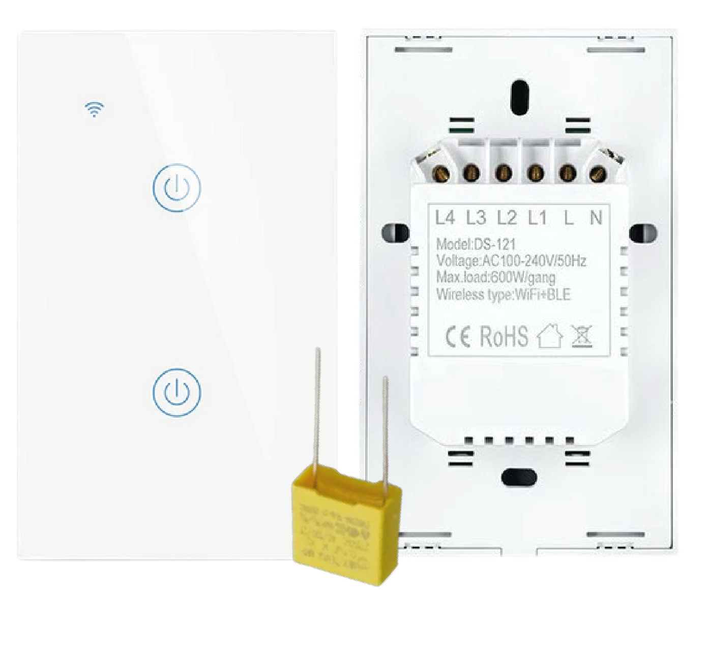 Interruptor DS212  2 botones WIFI